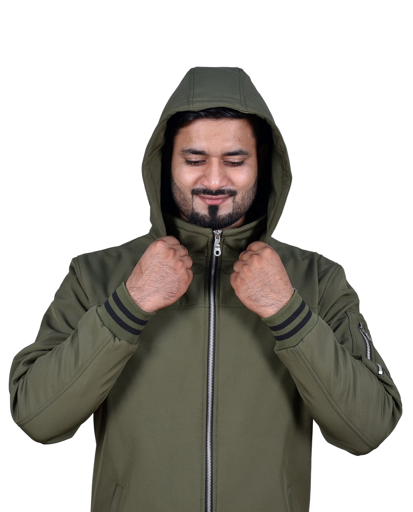Olive Green Soft Shell Jacket