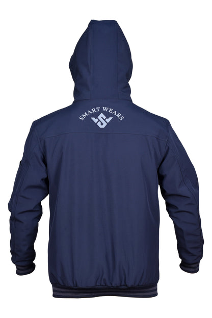 Navy Blue Soft Shell Jacket