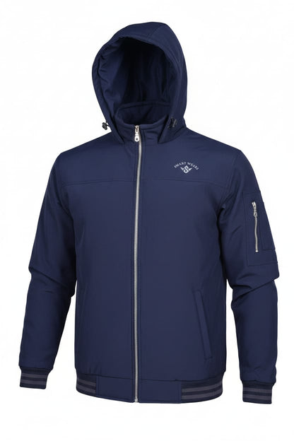 Navy Blue Soft Shell Jacket