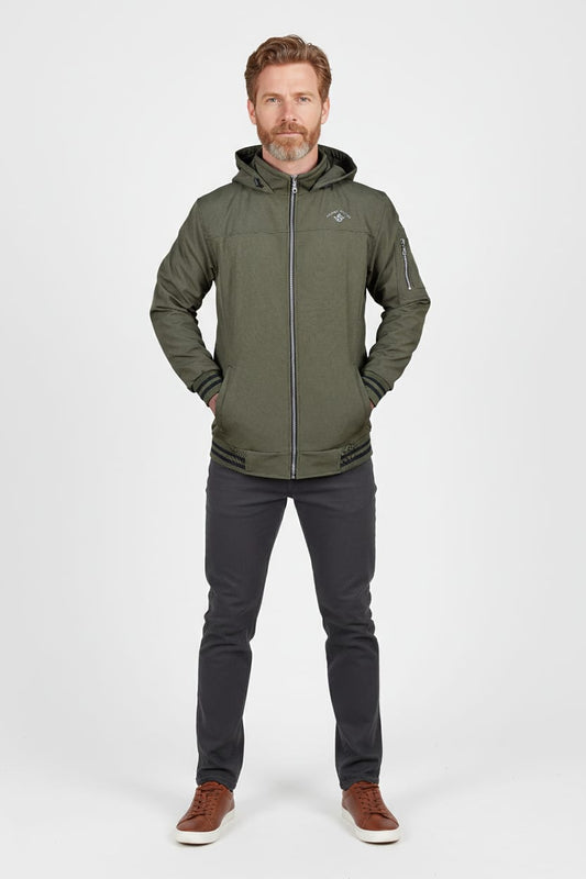 Olive Green Soft Shell Jacket